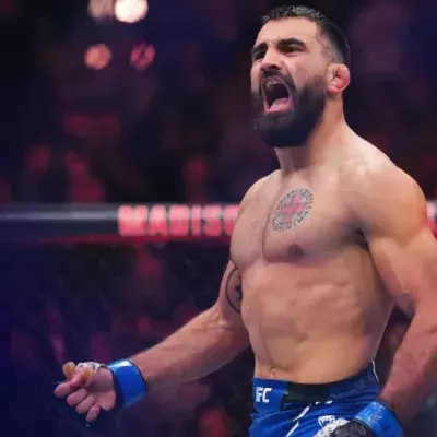 Benoit Saint-Denis dans le cage de l'UFC