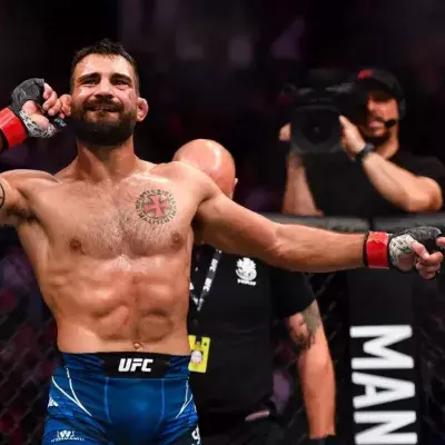 Benoit Saint-Denis à l'UFC Paris
