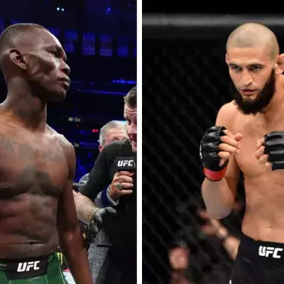 Ça chauffe entre Israel Adesanya et Khamzat Chimaev. 