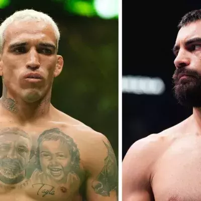 Charles Oliveira et Benoit Saint-Denis.
