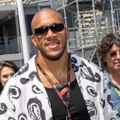 Ciryl Gane au GP de F1 de Monaco. 