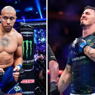 Ciryl Gane a ciblé Tom Aspinall après sa victoire sur Pavlovich à l'UFC 295. 