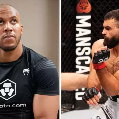 Ciryl Gane a été conquis par la victoire de Benoit Saint-Denis à l'UFC Paris. 