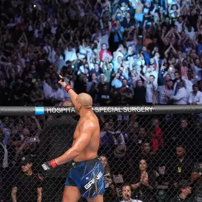 Ciryl Gane à l'UFC Paris