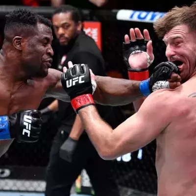 Combat entre Francis Ngannou et Stipe Miocic