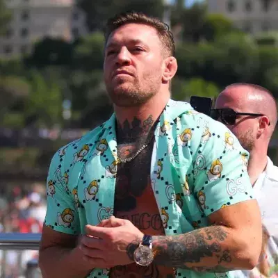 Conor McGregor au GP de F1 de Monaco. 