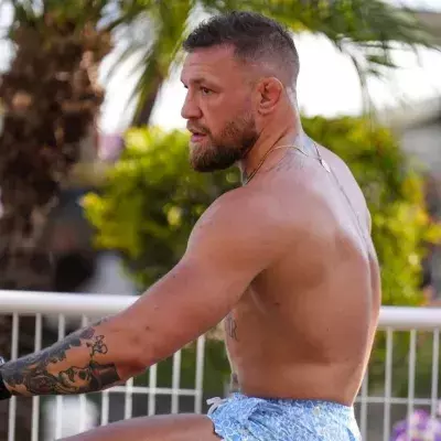 Conor McGregor est actuellement dans le sud de la France avec sa famille. 
