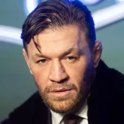 Conor McGregor lors d'une tournée promotionnelle pour le film Road House. 