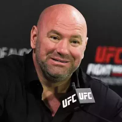 Dana White en conférence de presse 