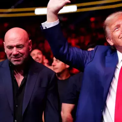 Dana White et Donald Trump 