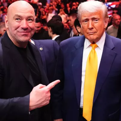 Dana White et Donald Trump