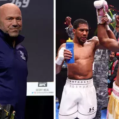 Dana White n'a pas été tendre avec Francis Ngannou, vaincu par KO par Anthony Joshua. 