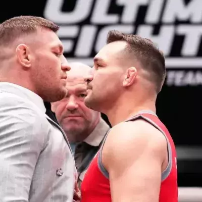 Face à face entre McGregor et Chandler