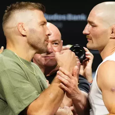 Face à face entre Sean Strickland et Dricus du Plessis