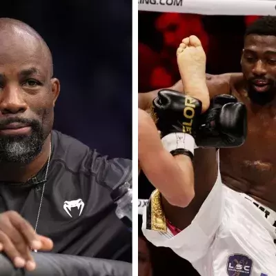 Fernand Lopez a reçu Cédric Doumbé dans sa salle du MMA Factory à quelques reprises 