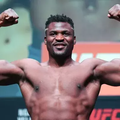Francis Ngannou détenait le record de puissance sur un coup à l'UFC. 