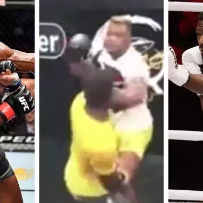 Francis Ngannou et Cédric Doumbé ont croisé les gants au MMA Factory en 2018. 