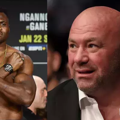Francis Ngannou et Dana White
