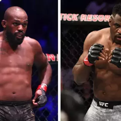 Francis Ngannou et Jon Jones. 
