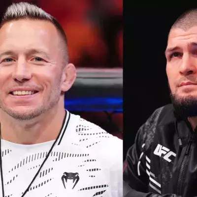 Georges Saint-Pierre et Khabib Nurmagomedov