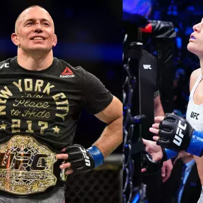 Georges Saint-Pierre et Manon Fiorot