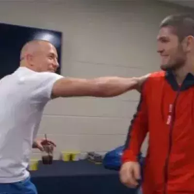 Georges Saint-Pierre & Khabib Nurmagomedov