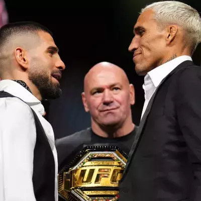 Ilia Topuria et Charles Oliveira