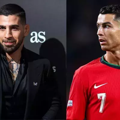 Ilia Topuria et Cristiano Ronaldo 