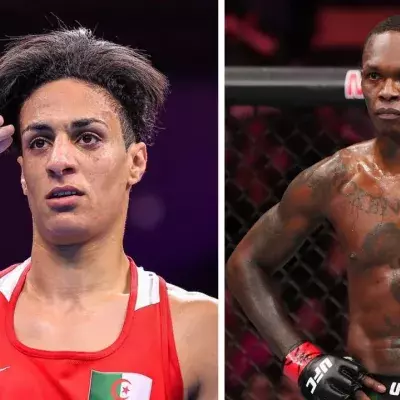 Imane Khelif a été ciblée par Israel Adesanya sur les réseaux sociaux. 