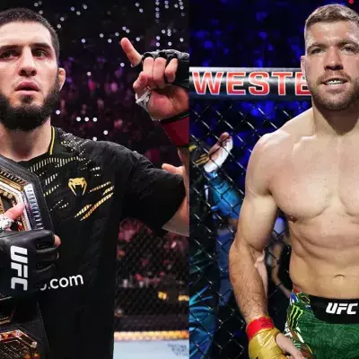 Islam Makhachev et Dricus Du Plessis