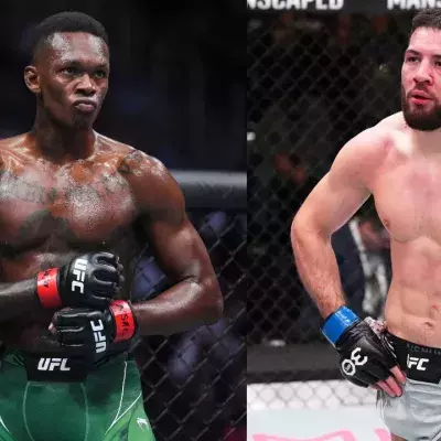 Israel Adesanya et Nassourdine Imavov