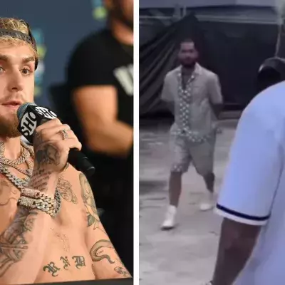 Jake Paul a été pris à partie par Jorge Masvidal à Miami. 