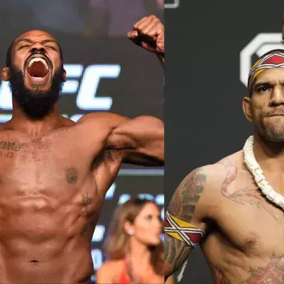 Jon Jones et Alex Pereira 