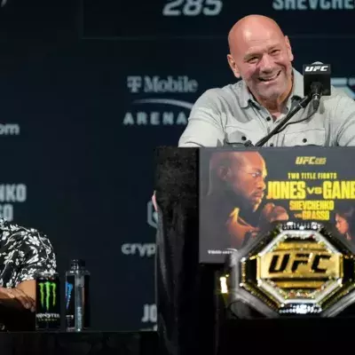 Jon Jones et Dana White.