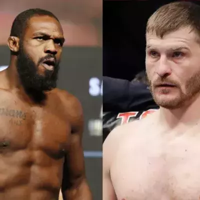 Jon Jones et Stipe Miocic