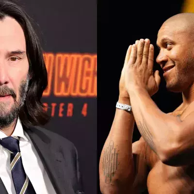 Keanu Reeves/Ciryl Gane