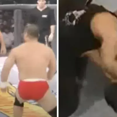 Keith Hackney contre Joe Son à l'UFC 4. 