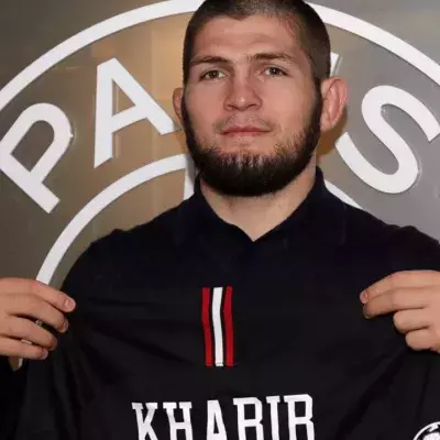 Khabib Nurmagomedov en visite au PSG