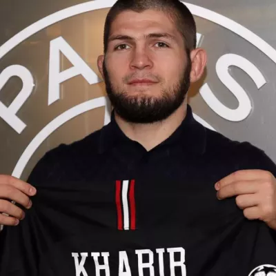 Khabib Nurmagomedov en visite au PSG