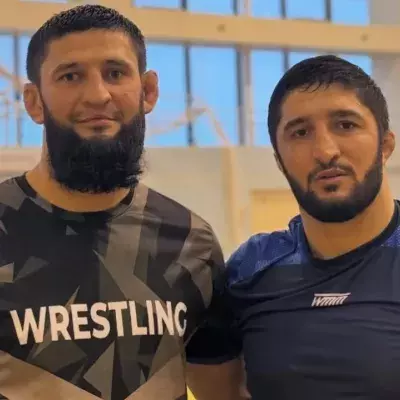 Khamzat Chimaev et Abdulrashid Sadulaev