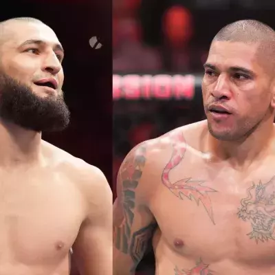 Khamzat Chimaev et Alex Pereira