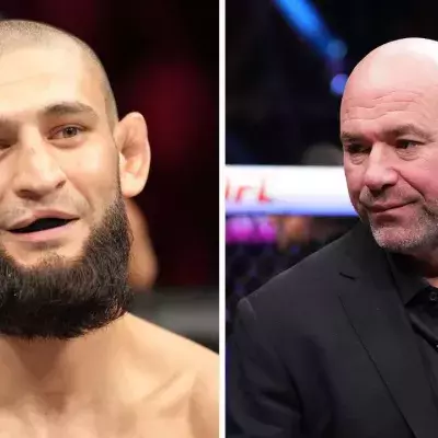 Khamzat Chimaev n'a pas apprécié que Dana White dise qu'il n'était pas le prochain prétendant à la ceinture des moins de 84 kilos. 