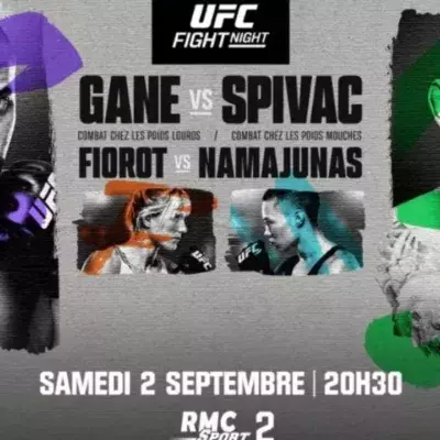 L'affiche officielle de l'UFC Paris. 