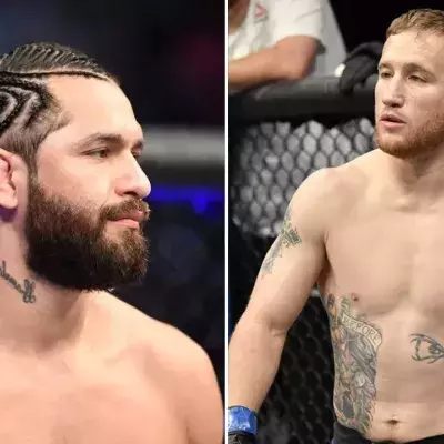 Masvidal et Gaethje dans la cage de l'UFC