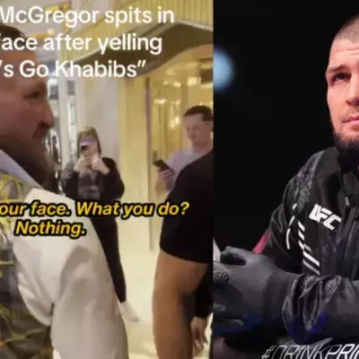 McGregor et Khabib Nurmagomedov 