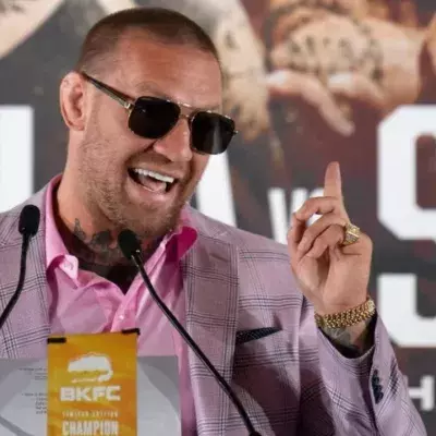 McGregor à la conférence de presse du BKFC