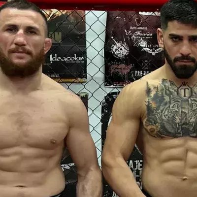 Merab Dvalishvili et Ilia Topuria