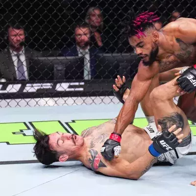 Morgan Charrière a décroché sa deuxième victoire à l'UFC en battant par KO Gabriel Miranda. 