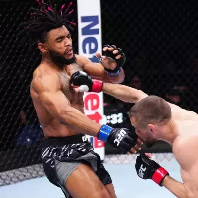 Morgan Charrière a été vaincu par Nathaniel Wood à l'UFC Londres. 