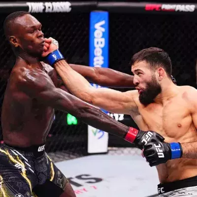 Nassourdine Imavov a mis KO Israel Adesanya dans le 2e round. 